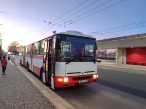 Karosa 961 na Terminálu A - Pardubice