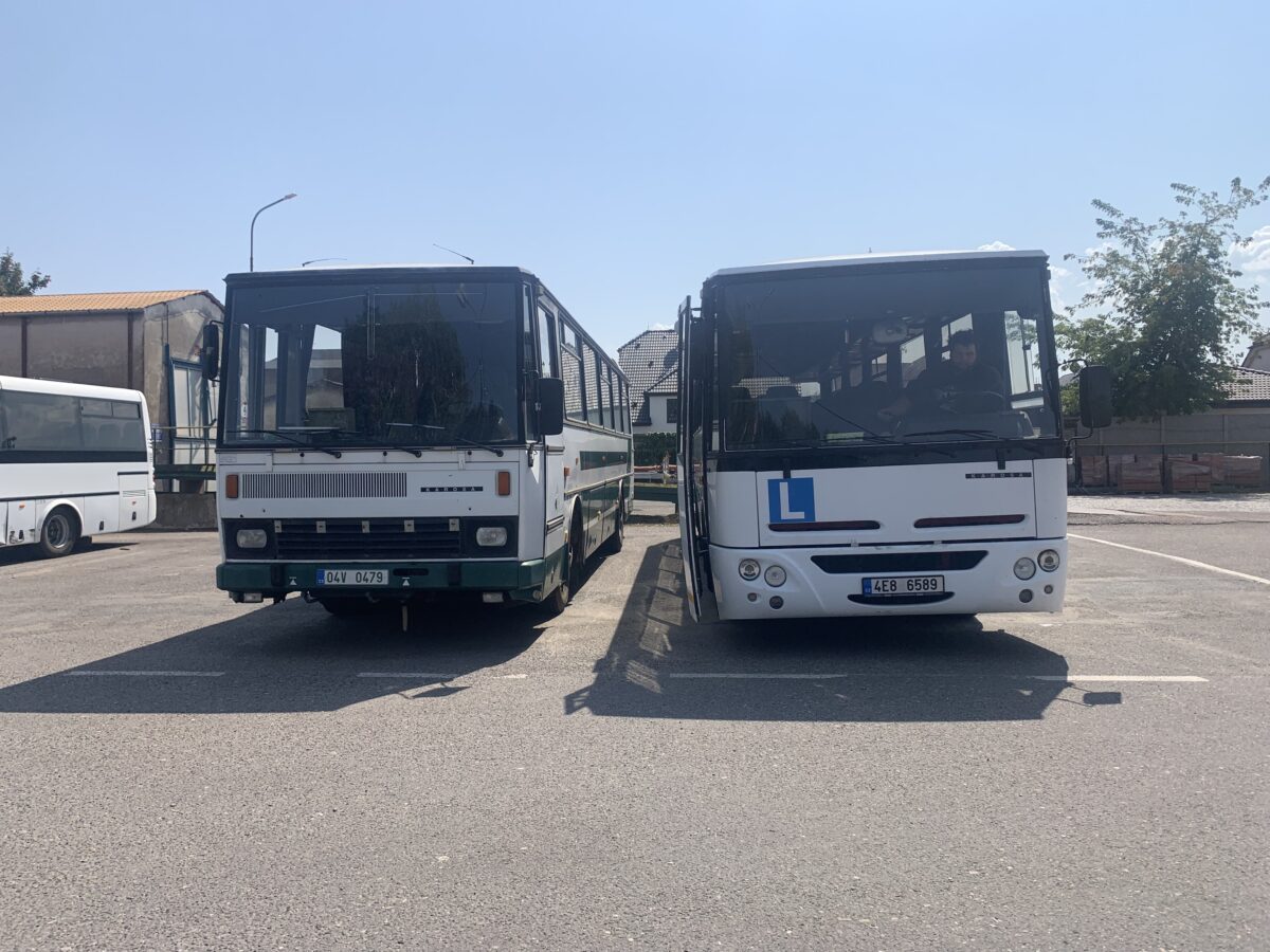 Areál autobusů Chrudim